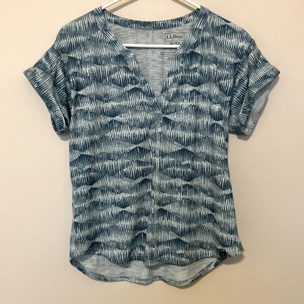 L.L.Bean loose fit T-Shirt in teal